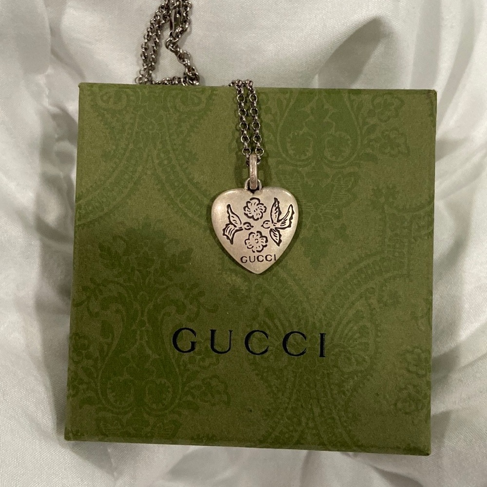 Authentic Gucci “Blind for Love” Necklace